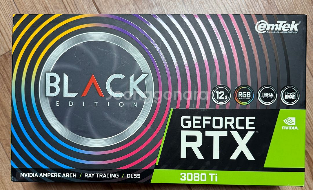 이엠텍 GeForce RTX 3080 Ti Black--2