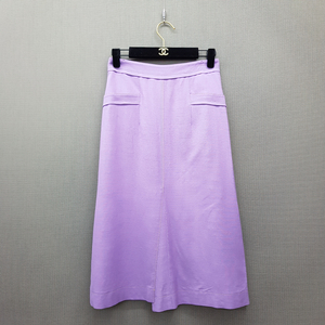 한섬 마인 20SS 린넨블렌드 백밴딩 스커트 61-90