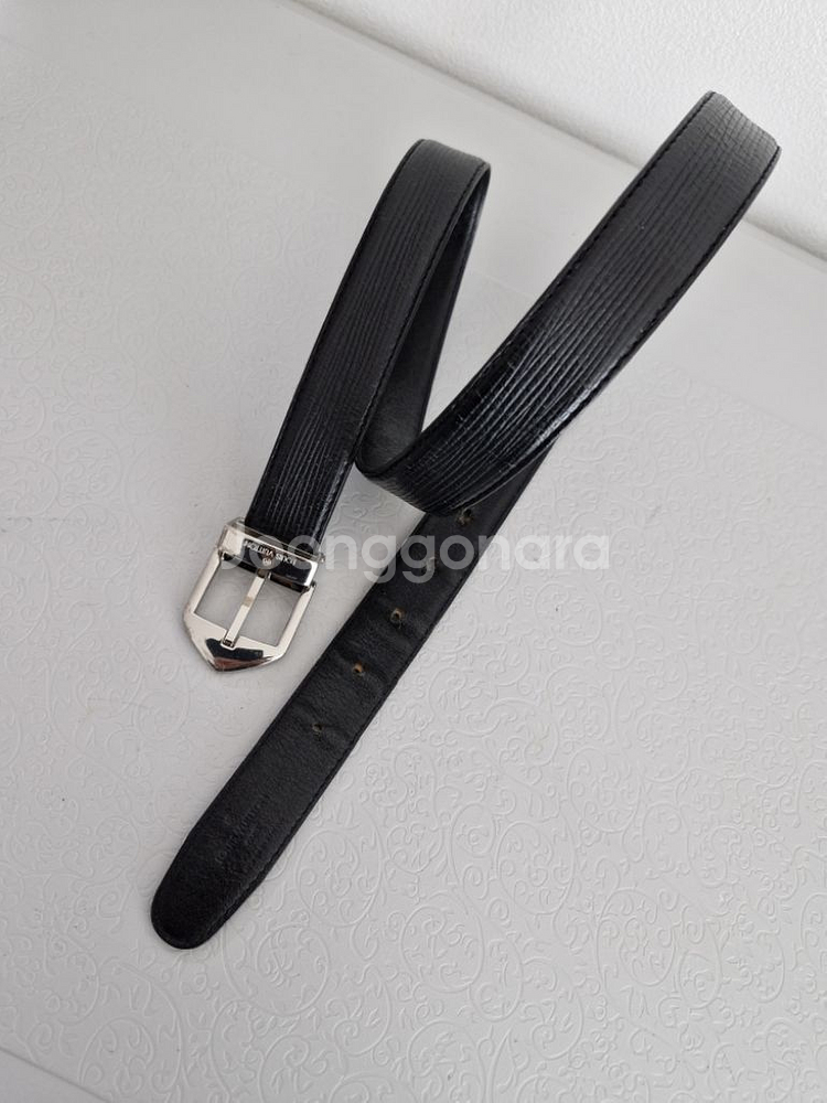 루이비통 남녀공용 가죽벨트--5