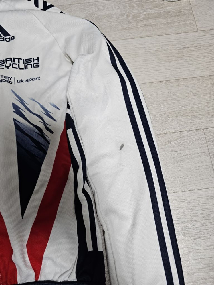 아디다스 british 싸이클링 자전거 져지 + 빕숏 이미지