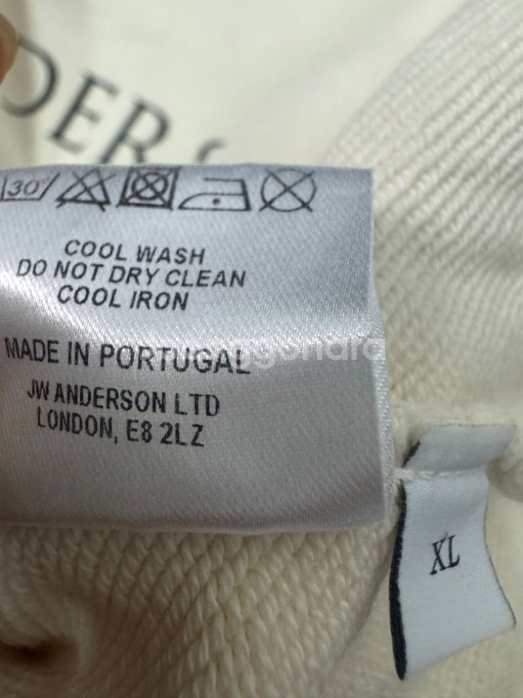 Jw앤더슨 로고 자수 스웻 맨투맨 XL--4