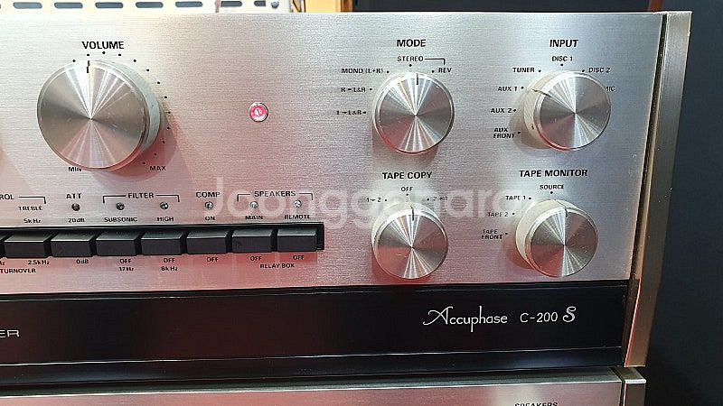 아큐페이즈P-300S파워앰프+C200S프리앰프(민트급)--6