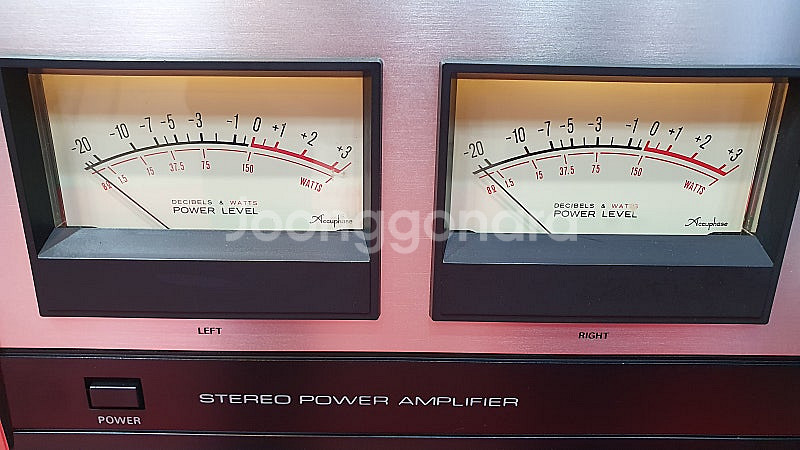 아큐페이즈P-300S파워앰프+C200S프리앰프(민트급)--3