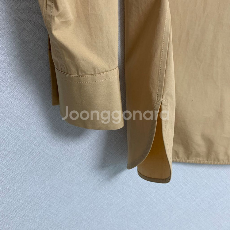 질샌더 노카라 셔츠--4