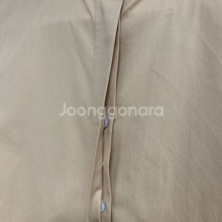 질샌더 노카라 셔츠--3