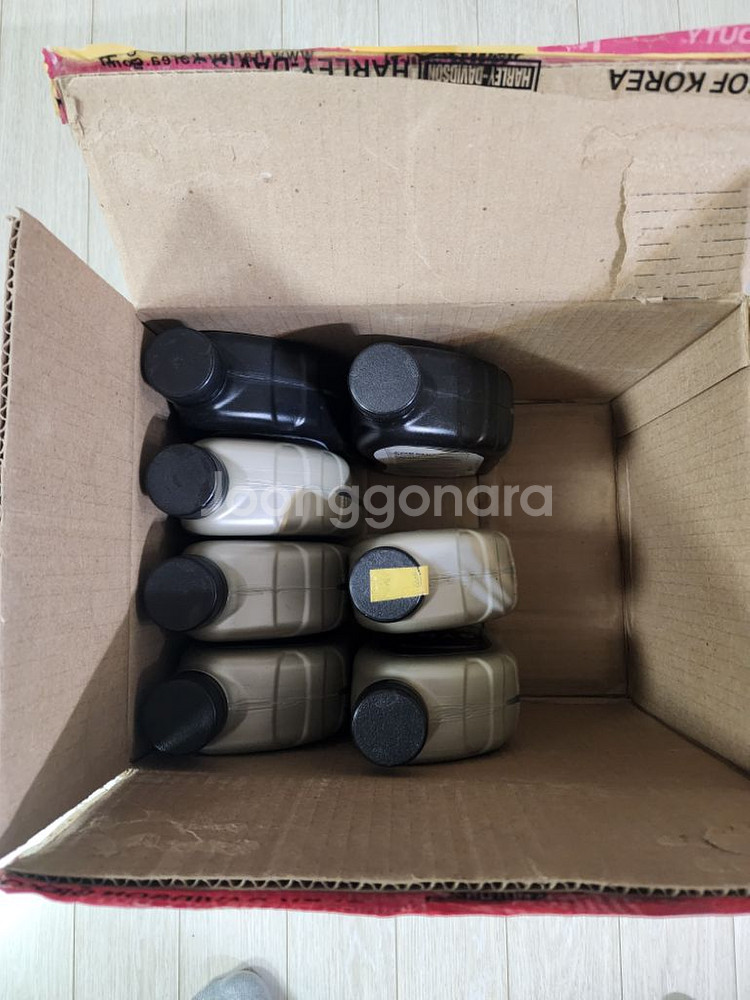 할리데이비슨기본정비용품셋트(엔진오일등...)--3