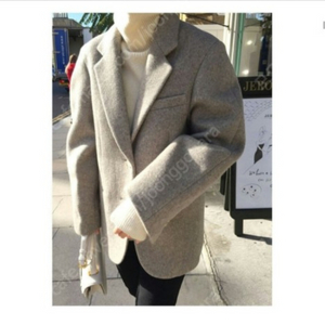 오르 orr 입체적인울자켓베이지