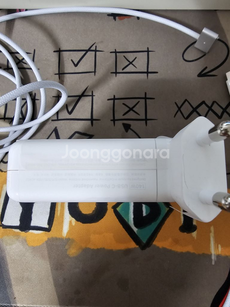 [판매중] 애플 맥북 140w 어댑터 팝니다--1