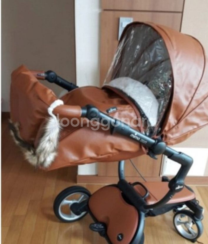 미마자리 윈터키트 바람막이 카멜색상 새상품--0