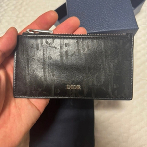 디올 지퍼 카드 홀더 카드지갑 (남,녀 공용)