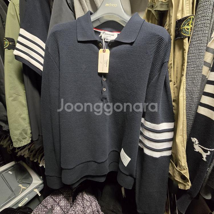 톰브라운 사선 긴팔티셔츠_MJP132A-05802-41--0