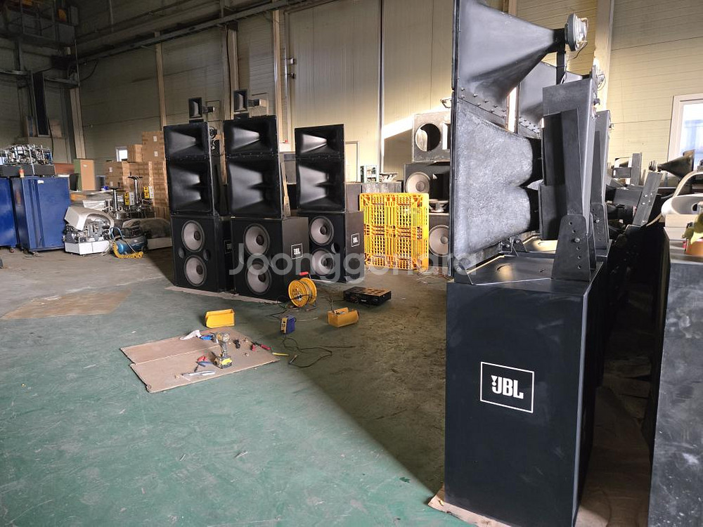 jbl 극장용 메인 스피커 3632+3639 3조--2