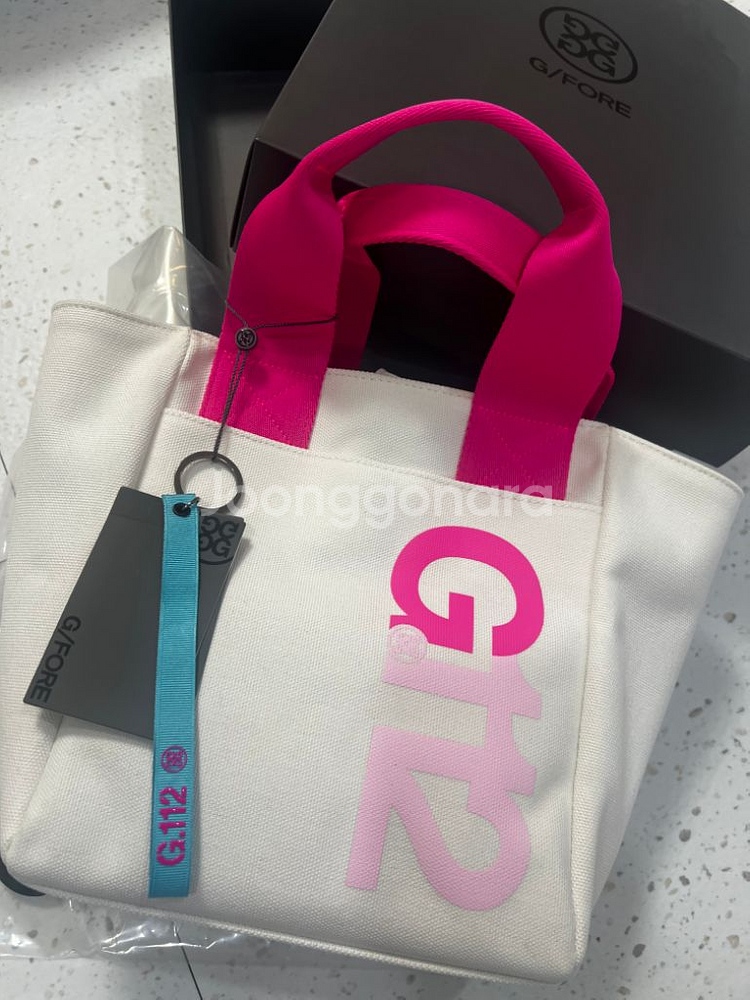 지포어 GFORE 골프 카트백 토트백 새제품--2