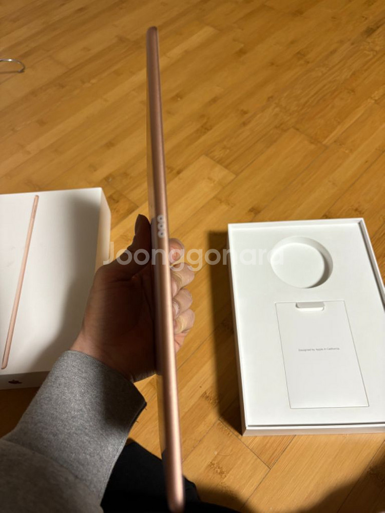 아이패드 에어3 64 골드 배터리93 하자 찍힘 일절x--5