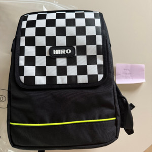 히로 체커백팩 새상품