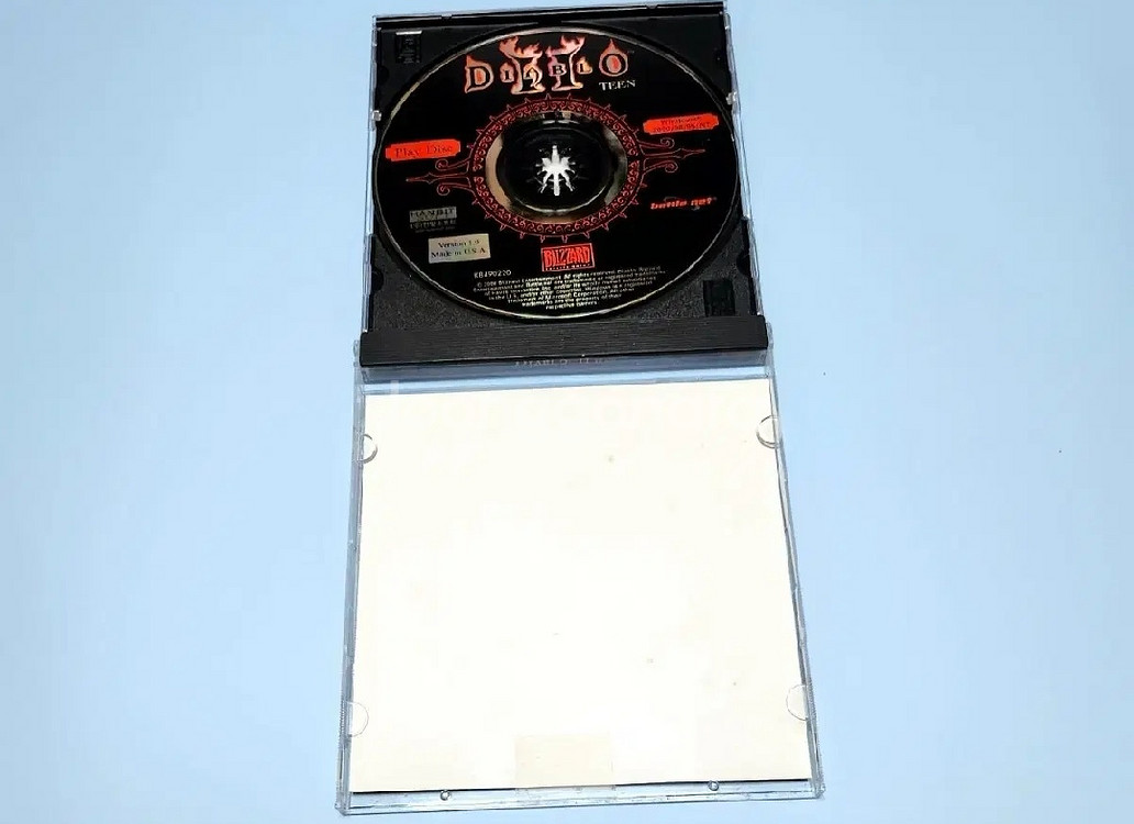 pc게임 디아블로2 Teen 3CD & 메뉴얼 포함일괄--1
