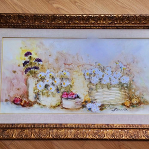 대형 유화 그림 액자