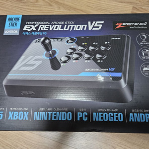 ps5 플스 ex레볼루션 v5 아케이드스틱 판매합니다.