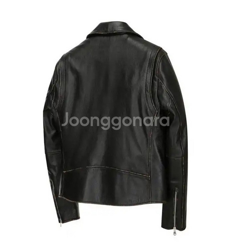 질스튜어트 뉴욕 남성 빈티지 라이더 자켓--5