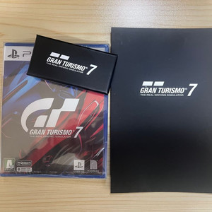 PS5 그란투리스모7 밀봉 새제품 + 키링, 스티커