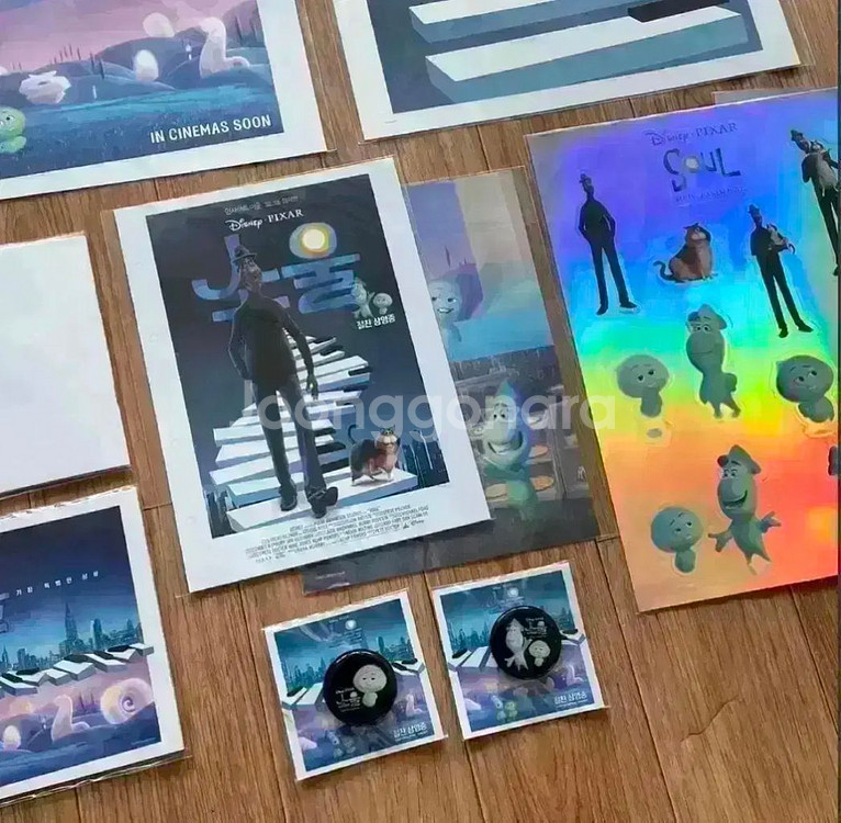 소울 오리지널티켓 오티 필름마크 아트카드 A3포스터 티--4