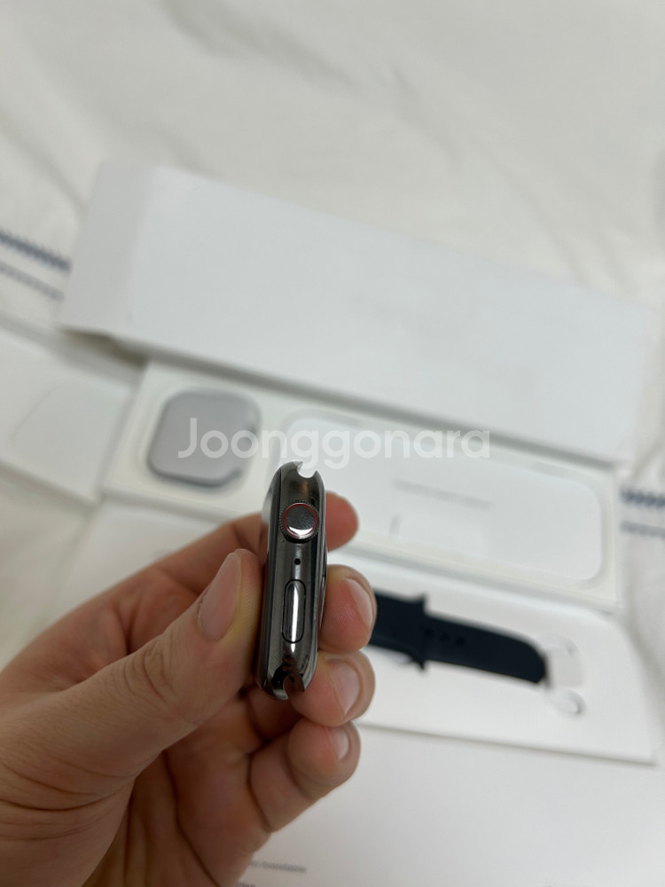 애플워치9 스테인리스 45mm S급--7