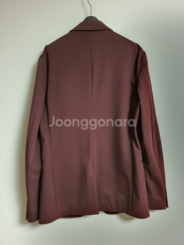 띠어리 남성 theory 버건디 자켓 38사이즈 사이--3