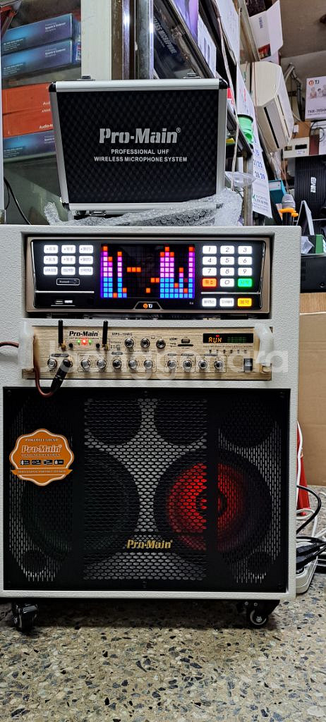 태진 노래방반주기 이동식세트--1