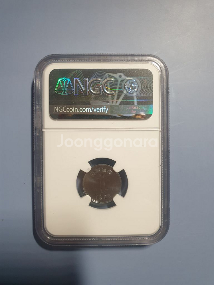 옛날돈 2021년 1주 동전 주화 미사용 NGC 65등--1