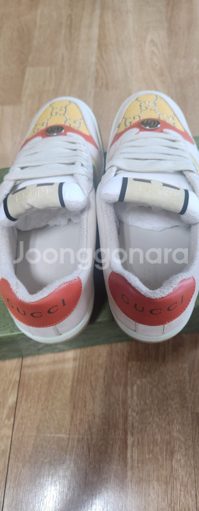 GUCCI GG스니커즈(운동화)/정품/새상품/남.여공용--2