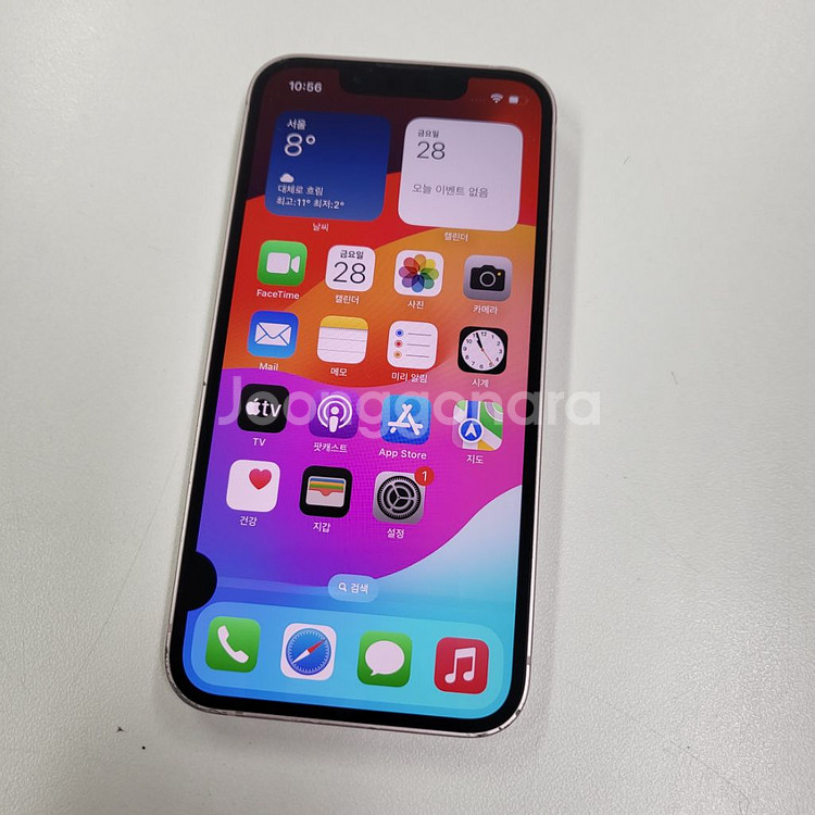 아이폰 13미니 핑크 128GB 팝니다 !!!--5