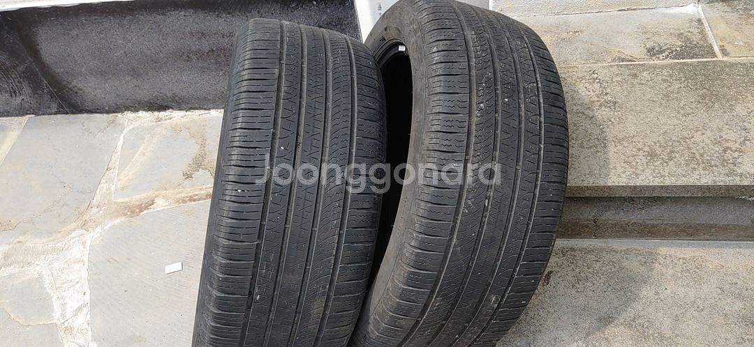 피렐리 245 50R18 중고 타이어 2개 팝니다--7