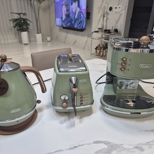 드롱기 아이코나 빈티지 3종세트 (커피머신,토스트기,전