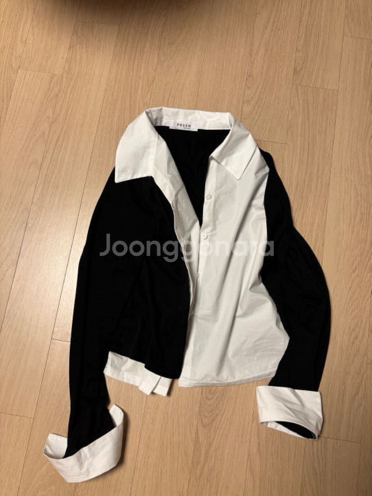 뷰엘 일체형 셔츠 가디건 세트 하객룩 오피스룩 격식룩--3