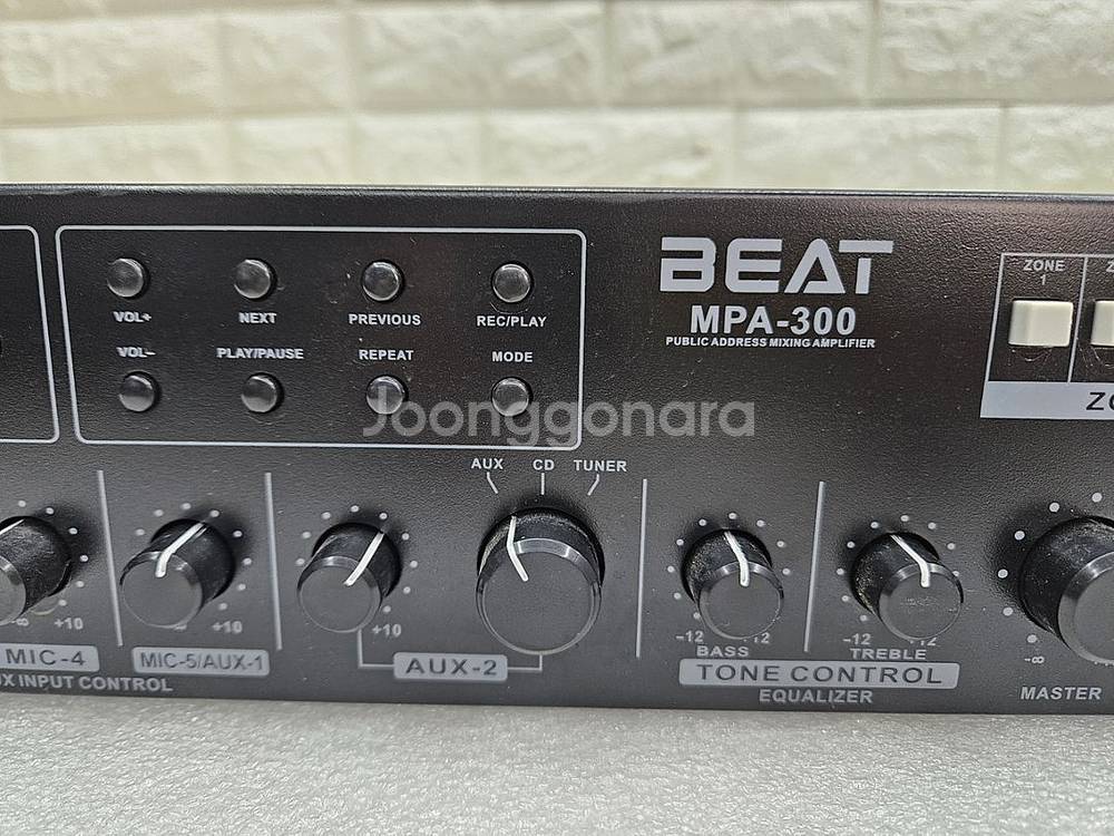 BEAT MPA-300 300W 파워 엠프 입니다--2