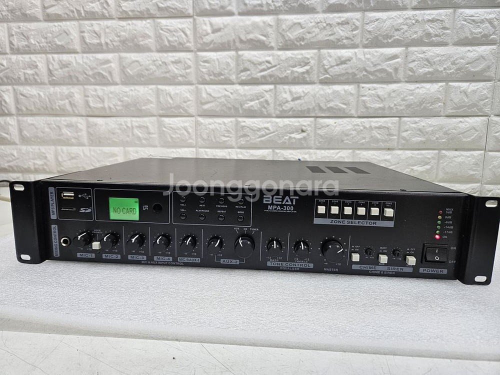 BEAT MPA-300 300W 파워 엠프 입니다--0