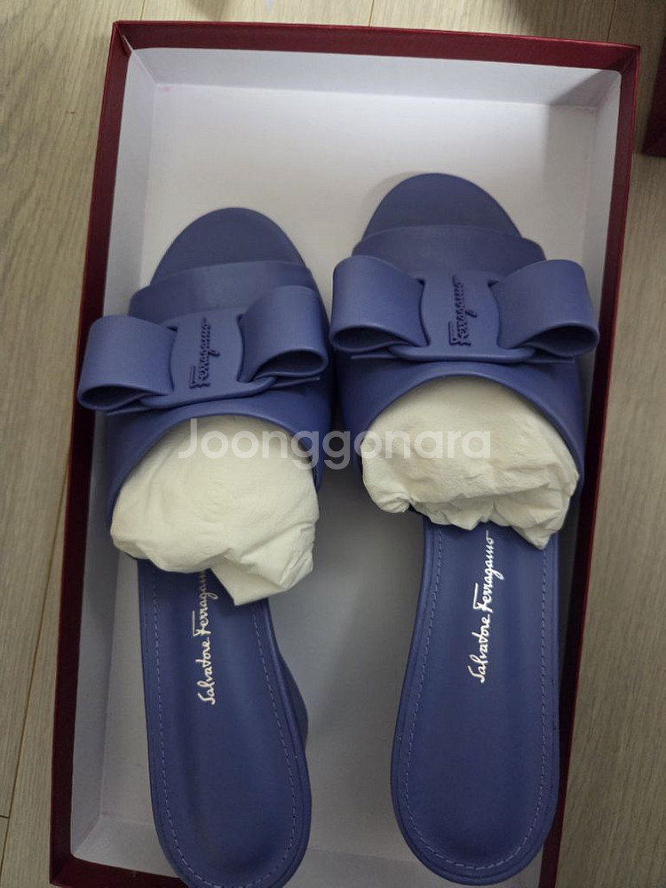 페라가모 바라 뮬(슬리퍼) 판매. 38사이즈--2