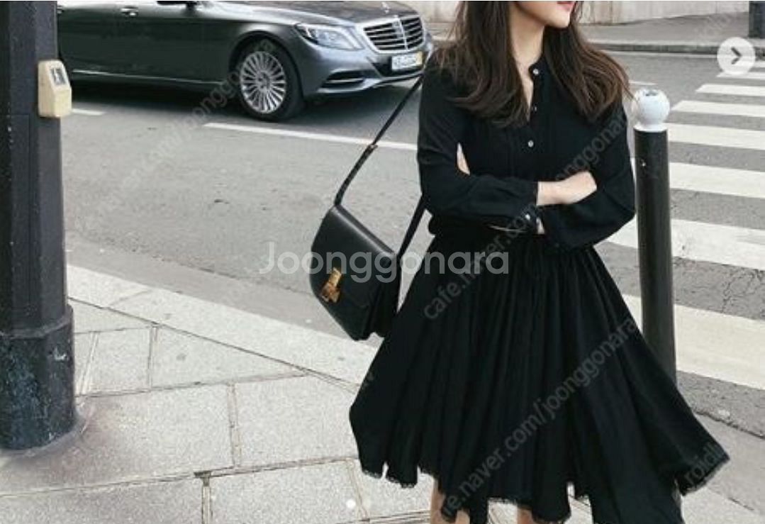 /새상품/ 아디세떼흐 하엄지 라닐원피스 블랙--1
