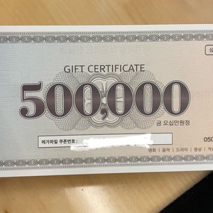 메가파일 50만원권