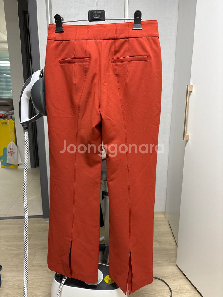 한섬 시스템 절개 와이드팬츠 55--4