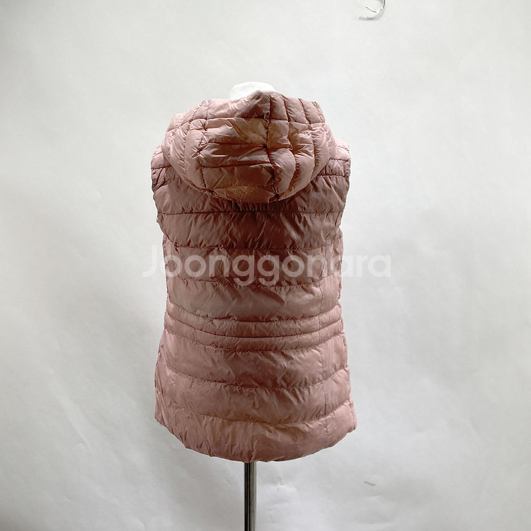 라푸마 여성다운경량패딩조끼 핑크 95 영구제--2