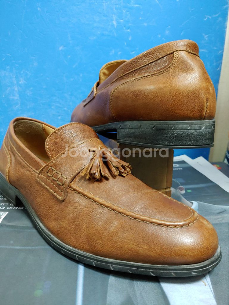 GEOX 제옥스 천연가죽 로퍼(EU43.5추천280)--2