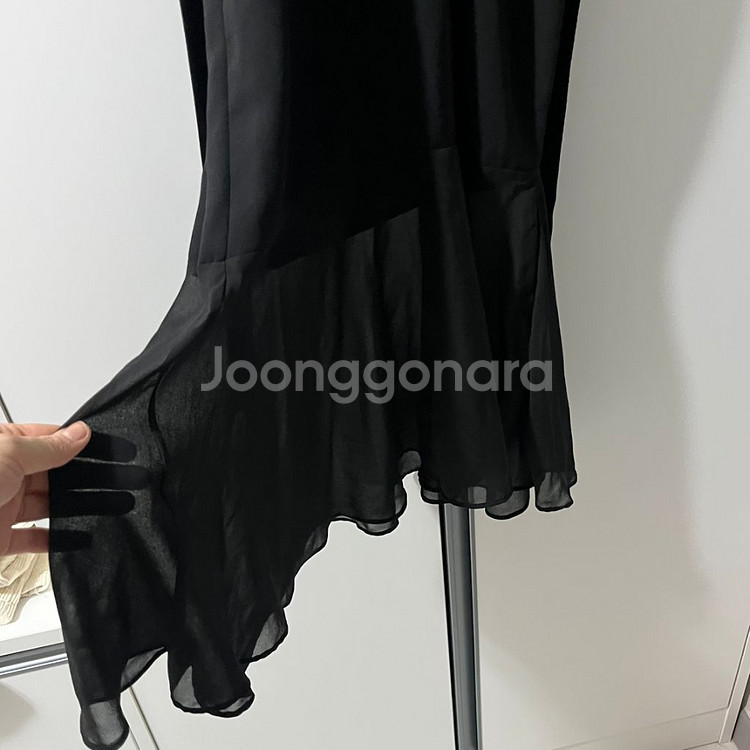 하객룩 머메이드 브이넥 롱원피스--6