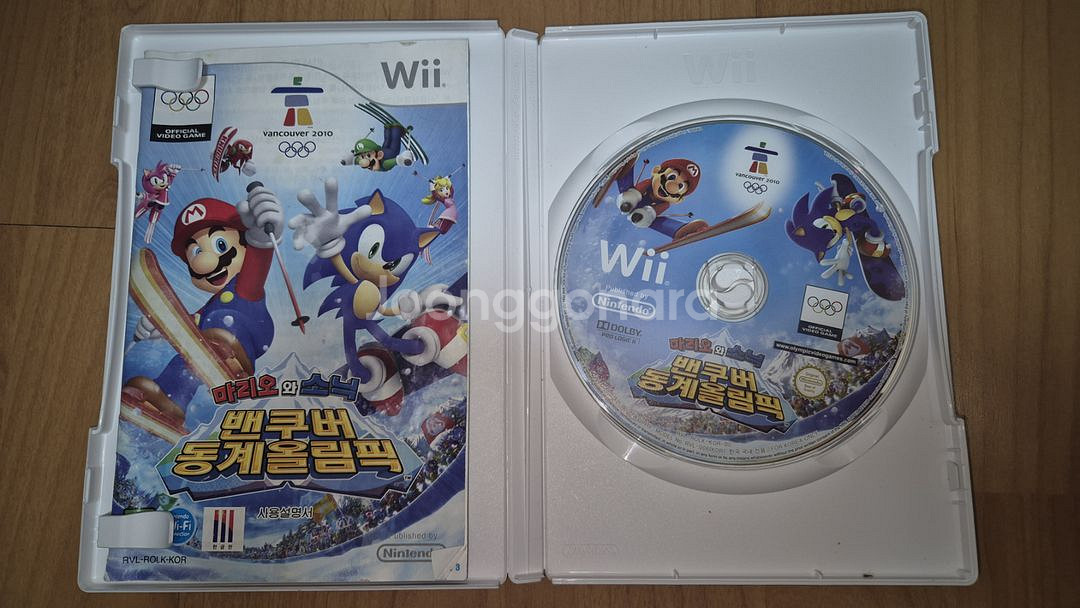 닌텐도 위 (Nintendo Wii) 정품 CD (9종--4