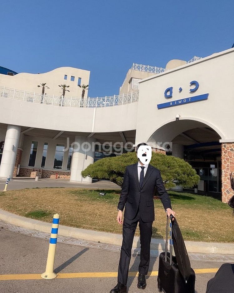 닥스 글랜체크 네이버 수트 셋업 M (정장)--5