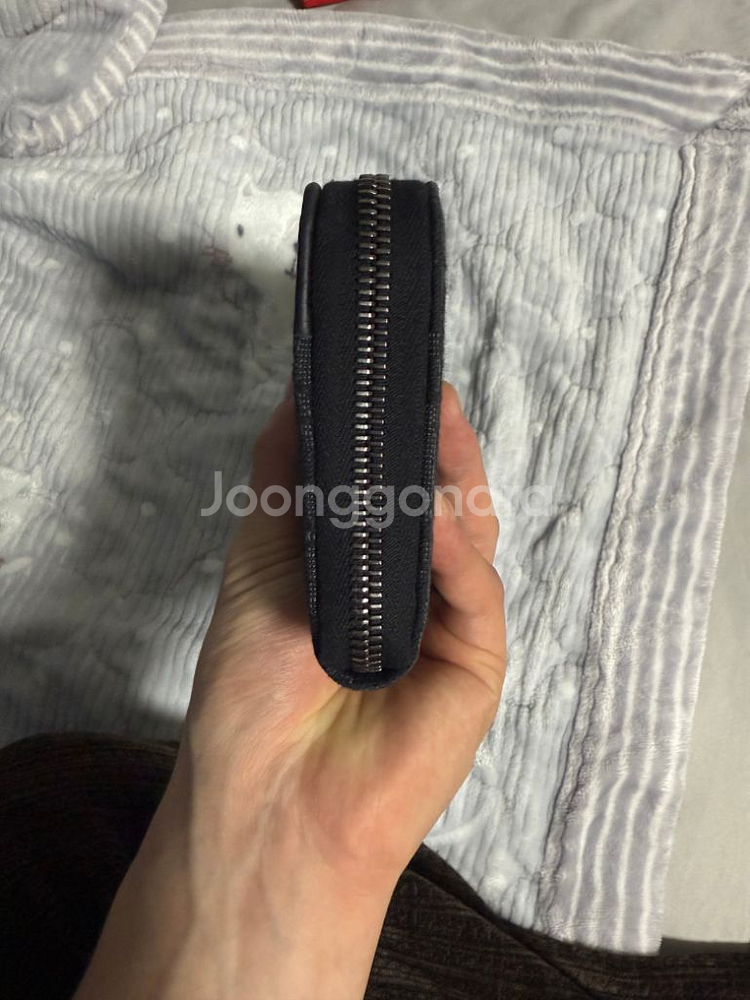 디올 새들 지퍼 장지갑(풀구성)--5