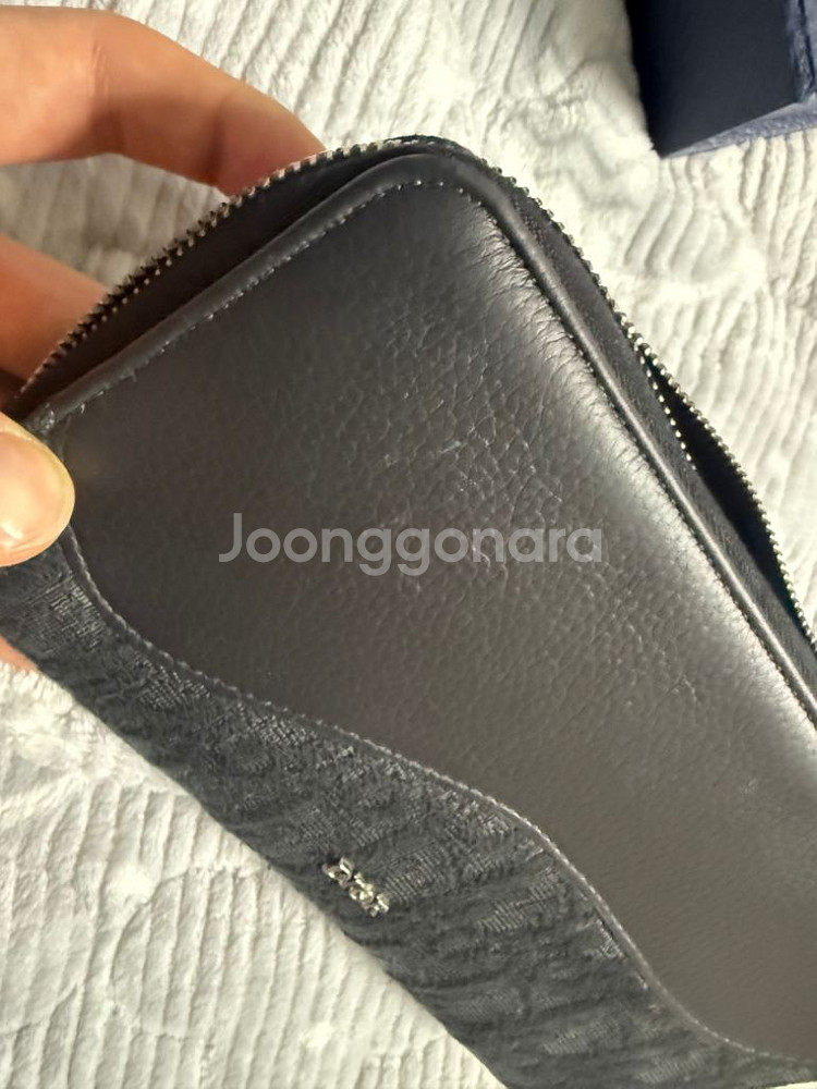 디올 새들 지퍼 장지갑(풀구성)--9