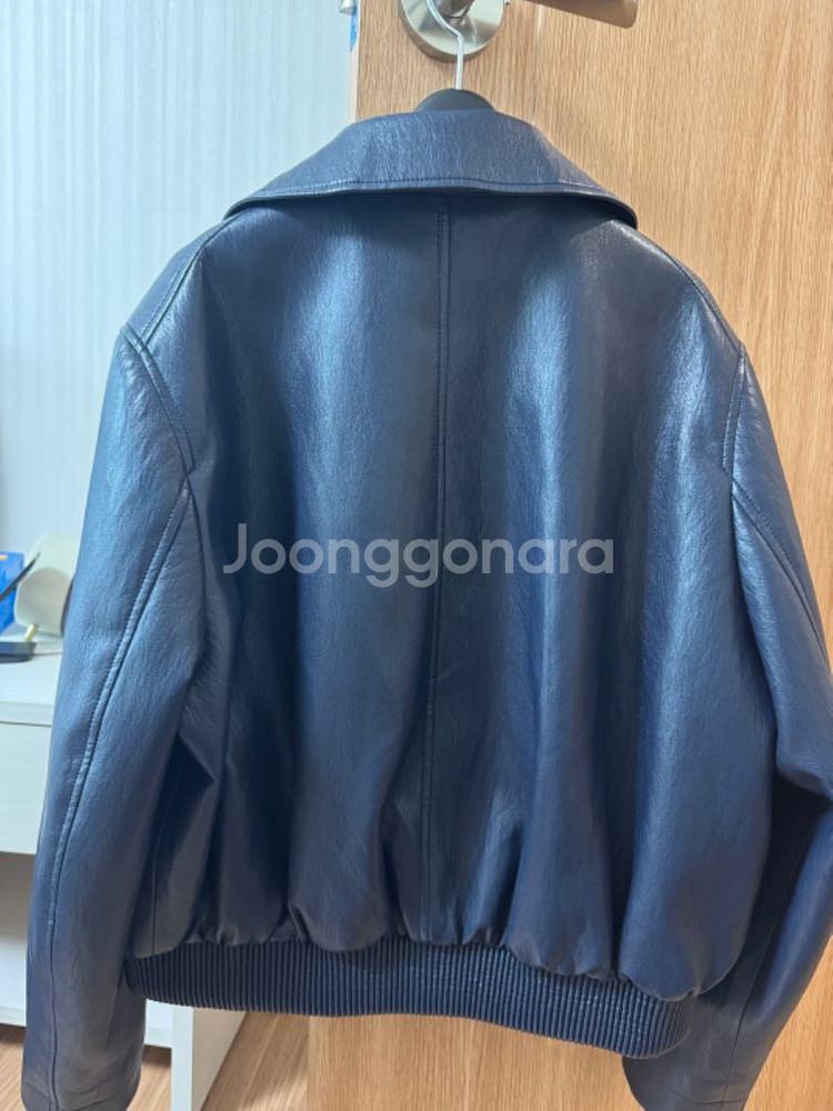 몽또또 비건레더자켓(다크네이비)--4