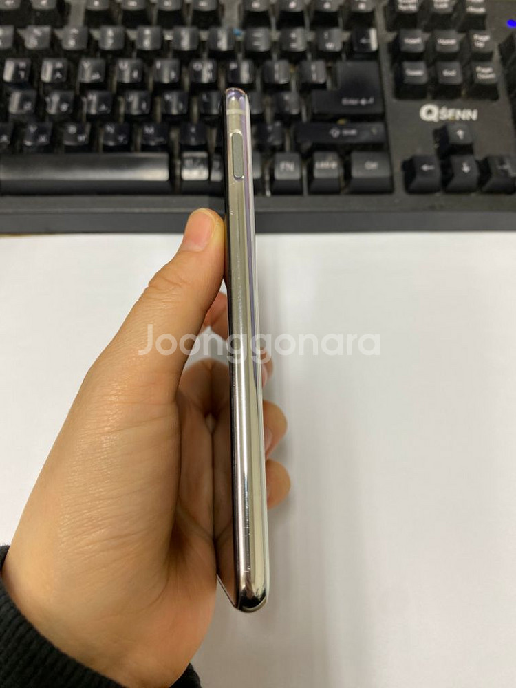 SK 갤럭시S10E 화이트 외관깔끔 128G 무잔상--5