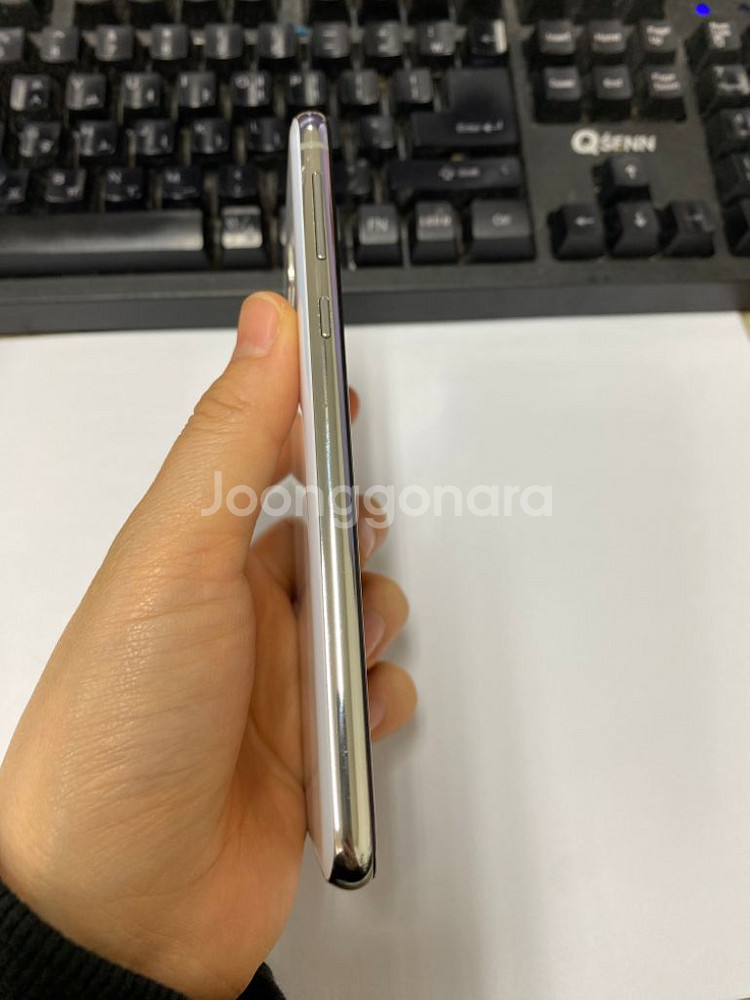SK 갤럭시S10E 화이트 외관깔끔 128G 무잔상--4